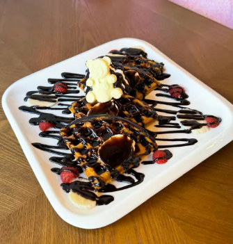 Dark Chocolate Waffle